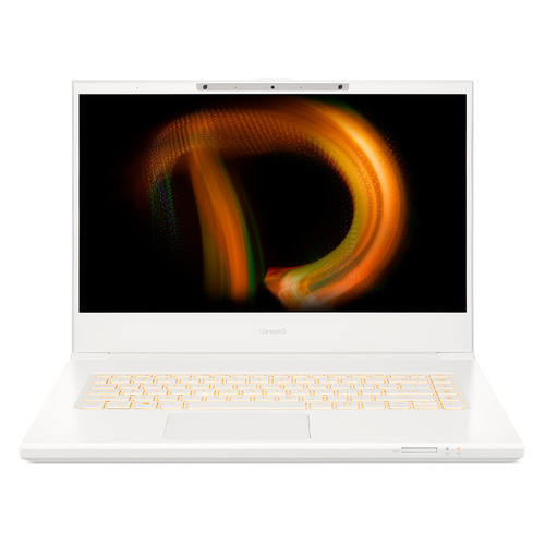 Ноутбук Acer ConceptD 7 CN715-73G-73ZX, 15.6", IPS, Intel Core i7 11800H 2.3ГГц, 64ГБ, 1ТБ + 1ТБ SSD, NVIDIA GeForce RTX 3080 для ноутбуков - 8192 Мб, Windows 11 Professional, NX.C75ER.001, белый