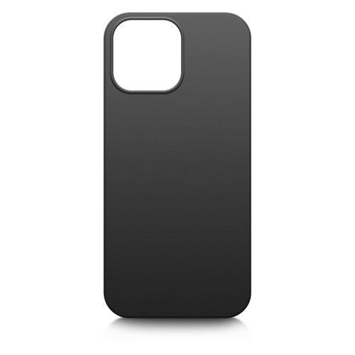 Чехол (клип-кейс) BORASCO Silicone Case, для Apple iPhone 13 Pro Max, черный (матовый) [40443]