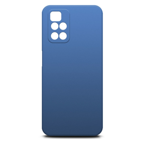 Чехол (клип-кейс) BORASCO Microfiber Case, для Xiaomi Redmi 10, синий [40473]