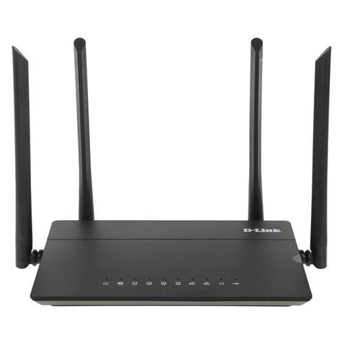 Wi-Fi роутер D-Link DIR-815/RU/R4A, AC1200, черный