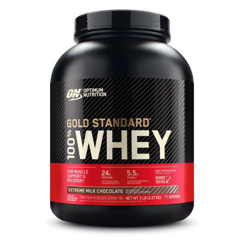 Протеин OPTIMUM NUTRITION Gold Standard 100% Whey, порошок, 2.2кг, молочный шоколад [on14]