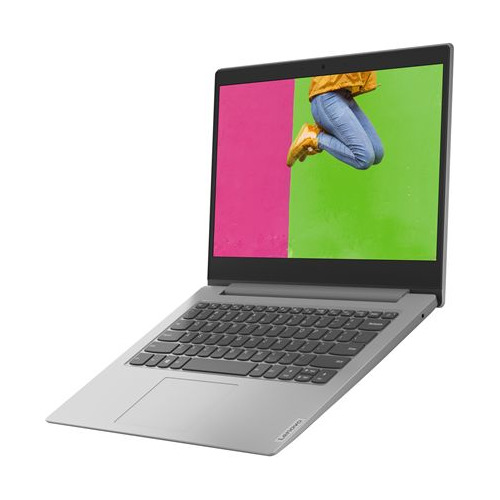 Ноутбук Lenovo IdeaPad 1 14IGL05, 14", IPS, Intel Celeron N4020 1.1ГГц, 4ГБ, 128ГБ SSD, Intel UHD Graphics 600, Windows 10 Home, 81VU007XRU, серый