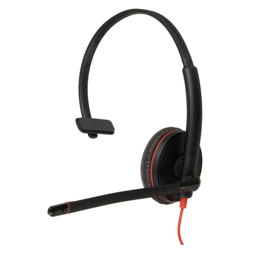 Гарнитура POLY Blackwire C3215, для компьютера/мобильных устройств, накладные, черный [209746-201]