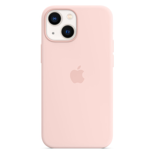 Чехол (клип-кейс) Apple Silicone Case with MagSafe, для Apple iPhone 13 mini, розовый мел [mm203ze/a]