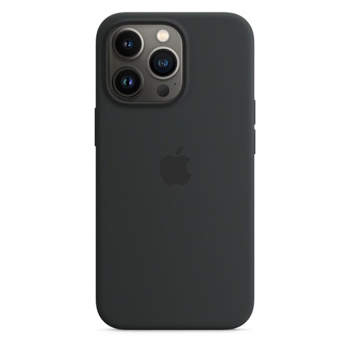 Чехол (клип-кейс) Apple Silicone Case with MagSafe, для Apple iPhone 13 Pro, темная ночь [mm2k3ze/a]