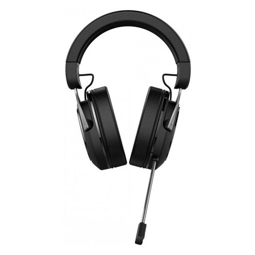 Гарнитура игровая ASUS 90YH02ZG-B3UA00, для ПК и игровых консолей, накладные, радио, черный