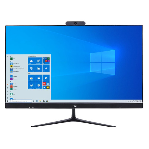 Моноблок iRU Office P2310CL, 23.8", Intel Celeron G5925, 8ГБ, 120ГБ SSD, Intel UHD Graphics 610, Windows 10 Home, черный [1604148]