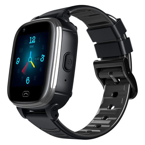 Смарт-часы JET Kid Vision 4G, 1.44", черный / серый [vision 4g black+grey]