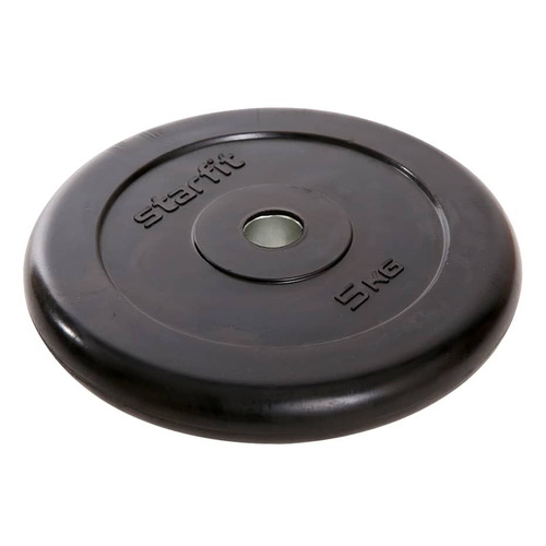 Диск Starfit BB-202 для гантели обрезин. 5кг черный (УТ-00018806)