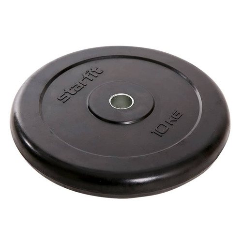 Диск Starfit BB-202 для гантели обрезин. 10кг черный (УТ-00018807)