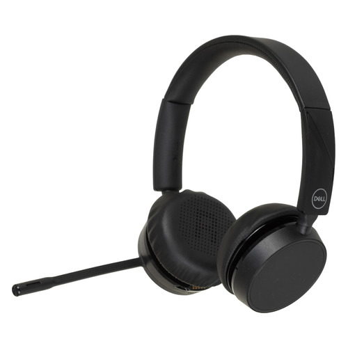 Гарнитура DELL Pro WL5022, для компьютера, накладные, bluetooth, черный [520-aatm]