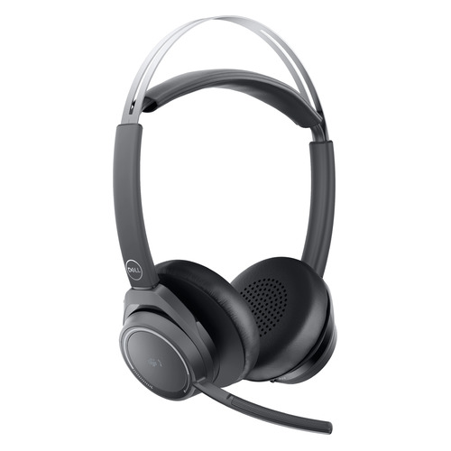 Гарнитура DELL Premier ANC WL7022, для компьютера, накладные, bluetooth, черный [520-aatn]