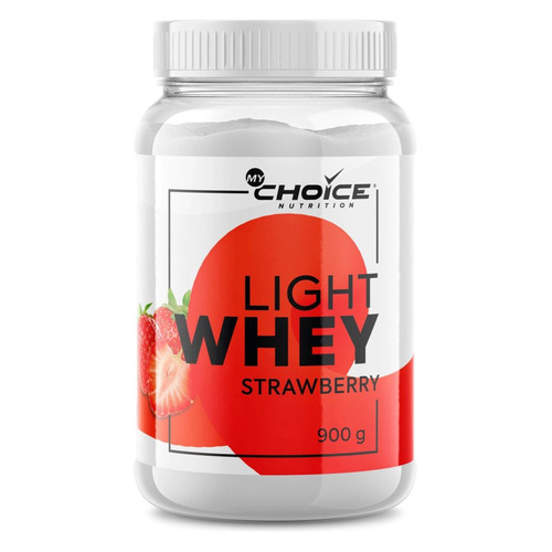 Протеин MYCHOICE NUTRITION Light Whey, порошок, 900гр, клубника