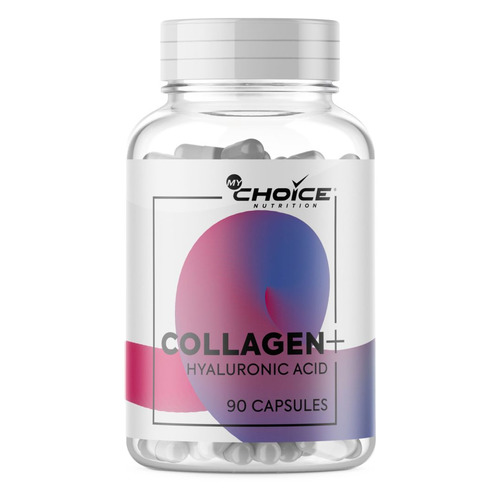 Коллаген MYCHOICE NUTRITION Collagen + Hyaluronic Acid, 1, капсулы, 90шт, без вкуса