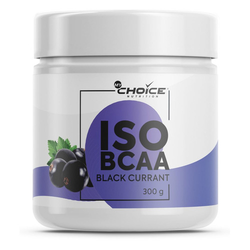 Изотоник MYCHOICE NUTRITION BCAA, порошок, 300гр, черная смородина