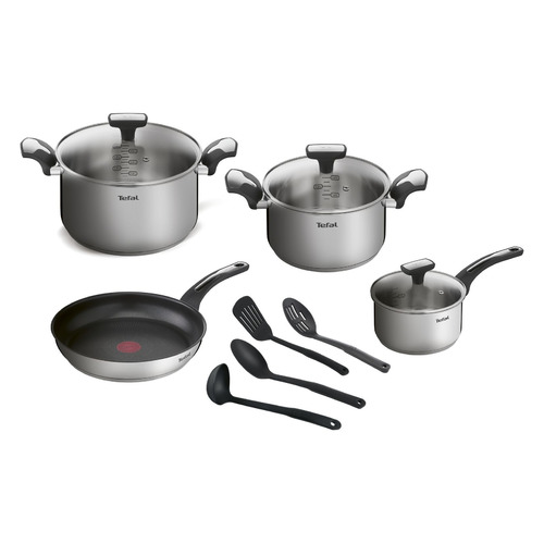 Набор посуды Tefal Emotion E300SB74, 11 предметов