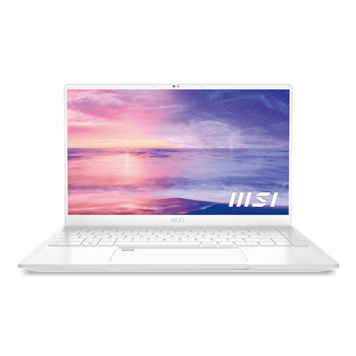 Ноутбук MSI Prestige 14 A11SC-080RU, 14", IPS, Intel Core i5 1155G7 2.5ГГц, 16ГБ, 512ГБ SSD, NVIDIA GeForce GTX 1650 - 4096 Мб, Windows 11 Home, 9S7-14C511-080, белый