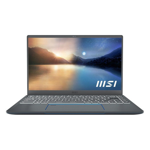 Ноутбук MSI Prestige 14 A11SB-638RU, 14", IPS, Intel Core i7 1185G7 3.0ГГц, 16ГБ, 512ГБ SSD, NVIDIA GeForce MX450 - 2048 Мб, Windows 11 Home, 9S7-14C412-638, серый