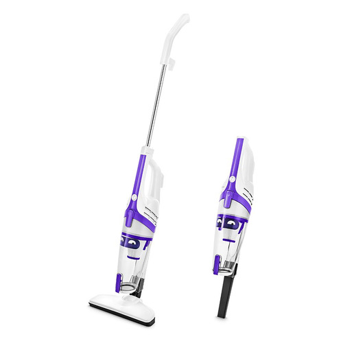 Ручной пылесос (handstick) KitFort КТ-5118-1, 600Вт, белый/фиолетовый