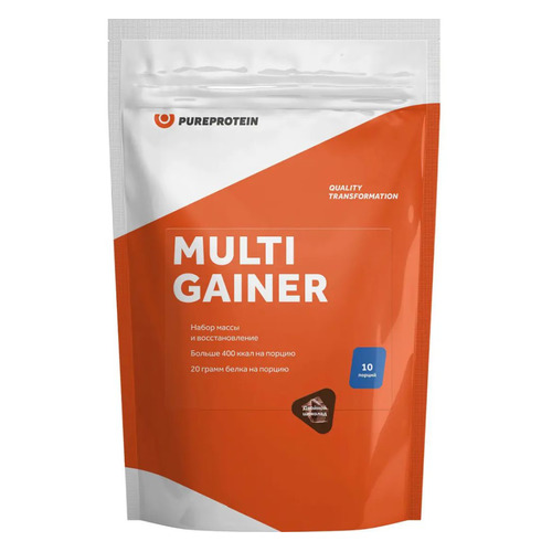 Гейнер PURE PROTEIN Multicomponent, 1, порошок, 1кг, двойной шоколад