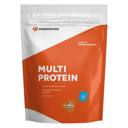 Протеин PURE PROTEIN Multicomponent, порошок, 600гр, шоколадное печенье