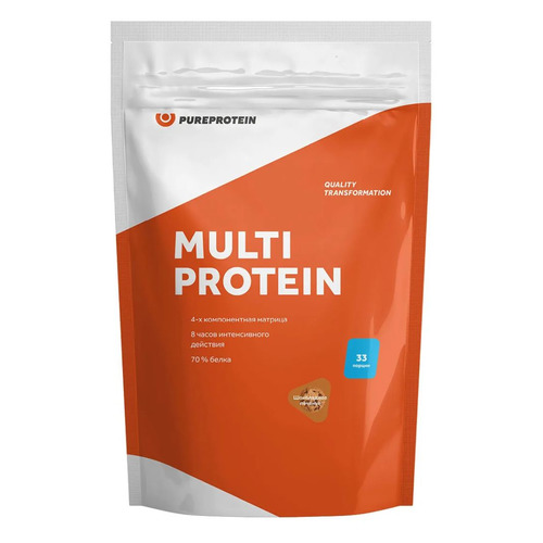 Протеин PURE PROTEIN Multicomponent, порошок, 1кг, шоколадное печенье