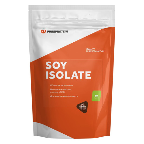 Протеин PURE PROTEIN Soy, порошок, 900гр, карамель