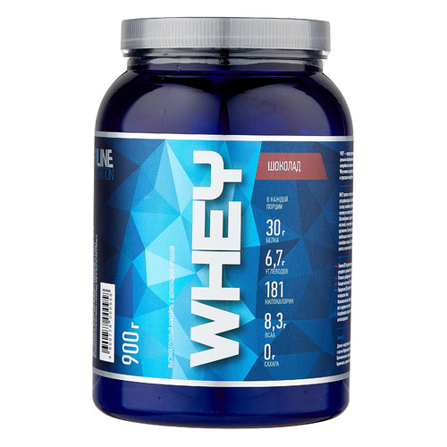 Протеин RLINE Whey, порошок, 900гр, шоколад