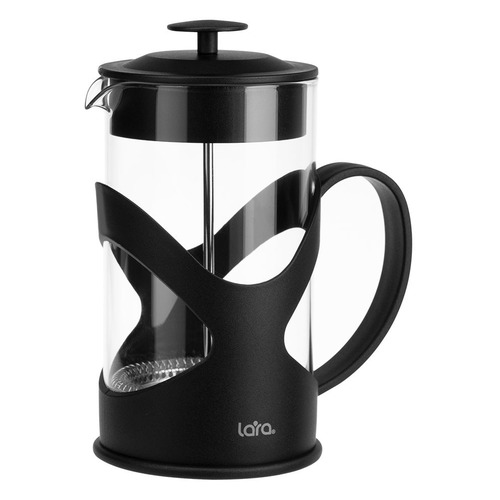 Френч-пресс LARA LR06-56-1000, 1л, черный