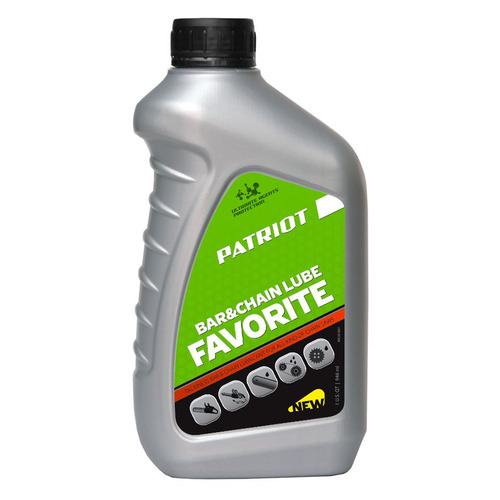 Масло цепное Patriot FAVORITE BAR&CHAIN LUBE 0.946л. минер. мототех. (850030601)