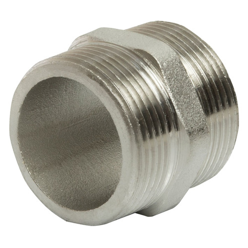 Ниппель VRT 340146, резьба наружняя/наружняя 1" x 1/4", латунь