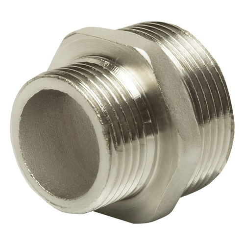 Ниппель переходной VRT 508020, резьба наружняя/наружняя 1 1/4'' x 1'', латунь