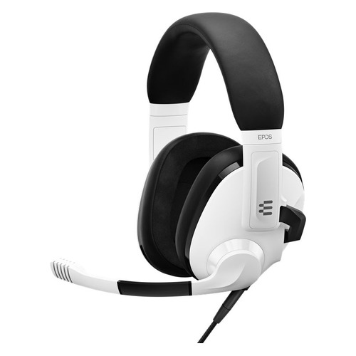 Гарнитура игровая EPOS H3, для компьютера и игровых консолей, накладные, белый / черный [1000889]
