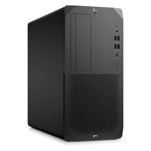 Рабочая станция HP Z2 G5, Intel Core i7 10700, DDR4 16ГБ, 512ГБ(SSD), NVIDIA Quadro T1000 - 4096 Мб, Windows 10 Professional, черный [495d7ea]