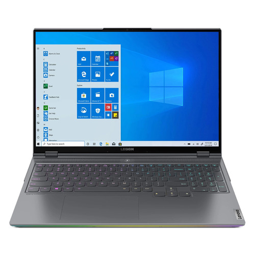 Ноутбук Lenovo Legion 7 16ACHg6, 16", IPS, AMD Ryzen 7 5800H 3.2ГГц, 32ГБ, 1ТБ SSD, NVIDIA GeForce RTX 3070 для ноутбуков - 8192 Мб, Windows 11 Home, 82N600F0RU, темно-серый