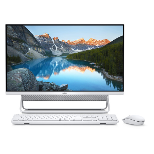 Моноблок DELL Inspiron 7700, 27", Intel Core i5 1135G7, 8ГБ, 512ГБ SSD, Intel Iris Xe, Windows 10 Professional, серебристый [7700-9204]