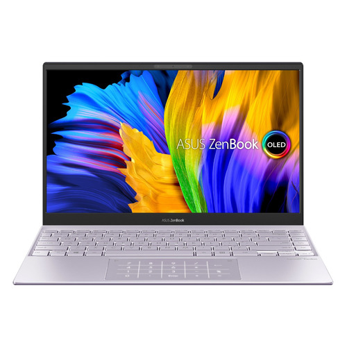 Ноутбук ASUS Zenbook 13 OLED UX325EA-KG680W, 13.3", Intel Core i5 1135G7 2.4ГГц, 16ГБ, 512ГБ SSD, Intel Iris Xe graphics , Windows 11 Home, 90NB0SL2-M008H0, светло-фиолетовый