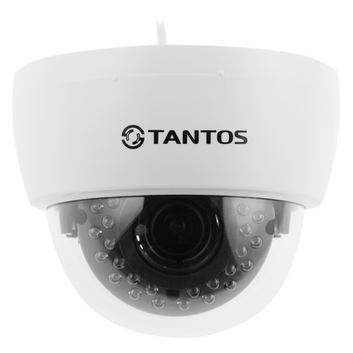 Камера видеонаблюдения аналоговая TANTOS TSc-Di1080pUVCv, 1080p, 2.8 - 12 мм, белый [00-00156686]
