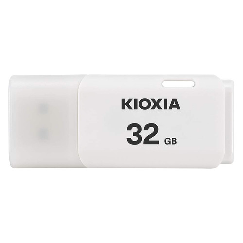 Флешка USB Toshiba Kioxia TransMemory U202 32ГБ, USB2.0, белый [lu202w032gg4]