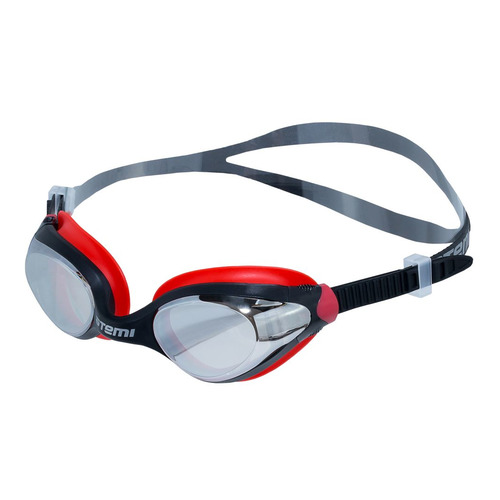 Очки для плавания Atemi N9301M черный/красный