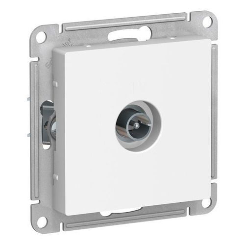 Розетка телевизионная Schneider Electric AtlasDesign ATN000193, скрытая, IP20, белый