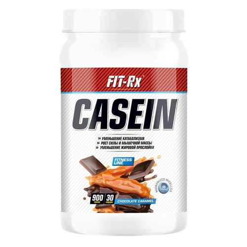 Протеин FIT-RX Casein, порошок, 900гр, шоколад-карамель [00813]