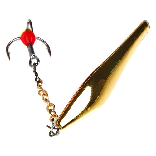 Приманка Lucky John Double Blade блесна вертик. наб.:1шт (LJDD45-GC)