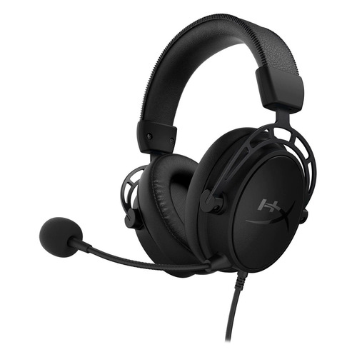 Гарнитура игровая HYPERX Cloud Alpha S Blackout, для ПК и игровых консолей, мониторные, черный [4p5l2aa]