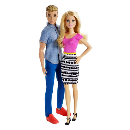 Игровой набор Barbie Барби и Кен, 12.75см [dlh76]