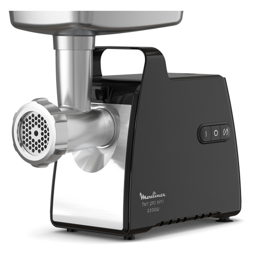 Мясорубка Moulinex ME558810, черный / серый