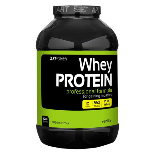 Протеин XXI POWER Whey Protein, порошок, 3кг, ваниль