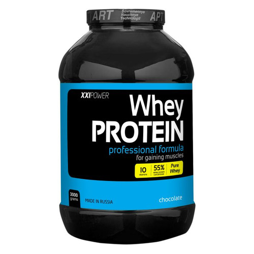 Протеин XXI POWER Whey Protein, порошок, 3кг, шоколад