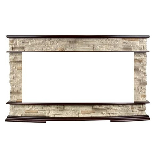 Портал REALFLAME Frankfurt 42/BV AO дуб античный