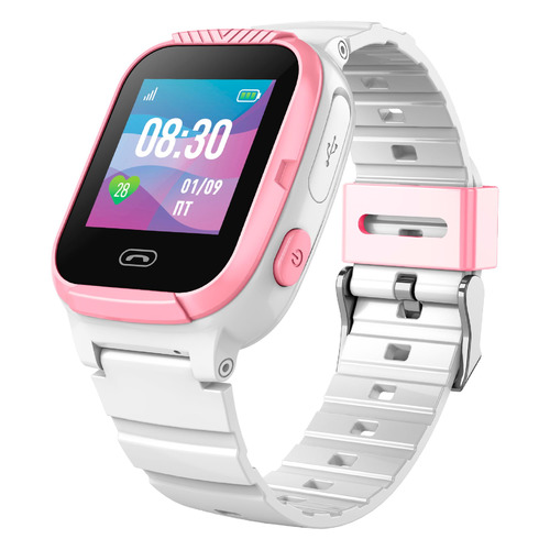 Смарт-часы JET Kid Tiny, 1.2", розовый/белый / розовый/белый [tiny white+pink]